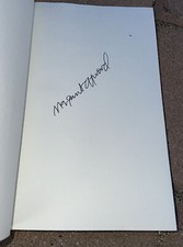 Margaret Atwood Signed book Burning Questions
