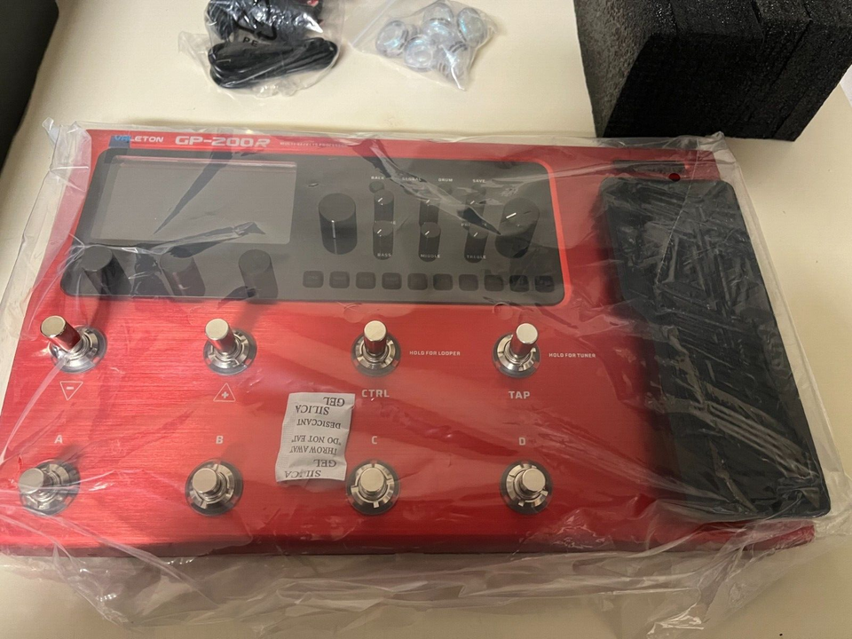 Valeton GP200R Guitar Bass Amp IR FX Loop MIDI I/O Expression