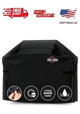 Grillman Premium Grill Cover for Outdoor Grill, BBQ Grill Cover, Rip-Proof, Wate