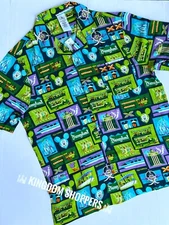 2023 Disney Parks Disneyland Shag 100 Years Camp Shirt Men's Large L