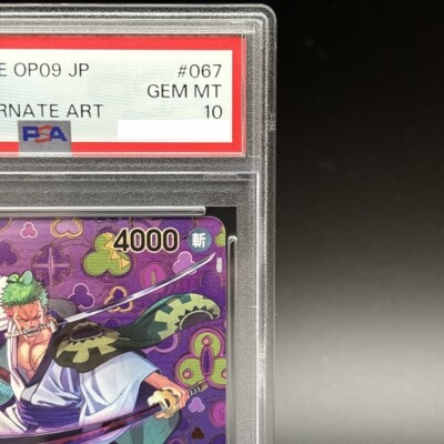 PSA 10 Zoro-Juurou SP OP05-067 R Emperors in the New World OP09