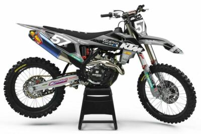 Factory MX Graphics Kit KTM SX 125 150 250 Grey Black 2016 2017