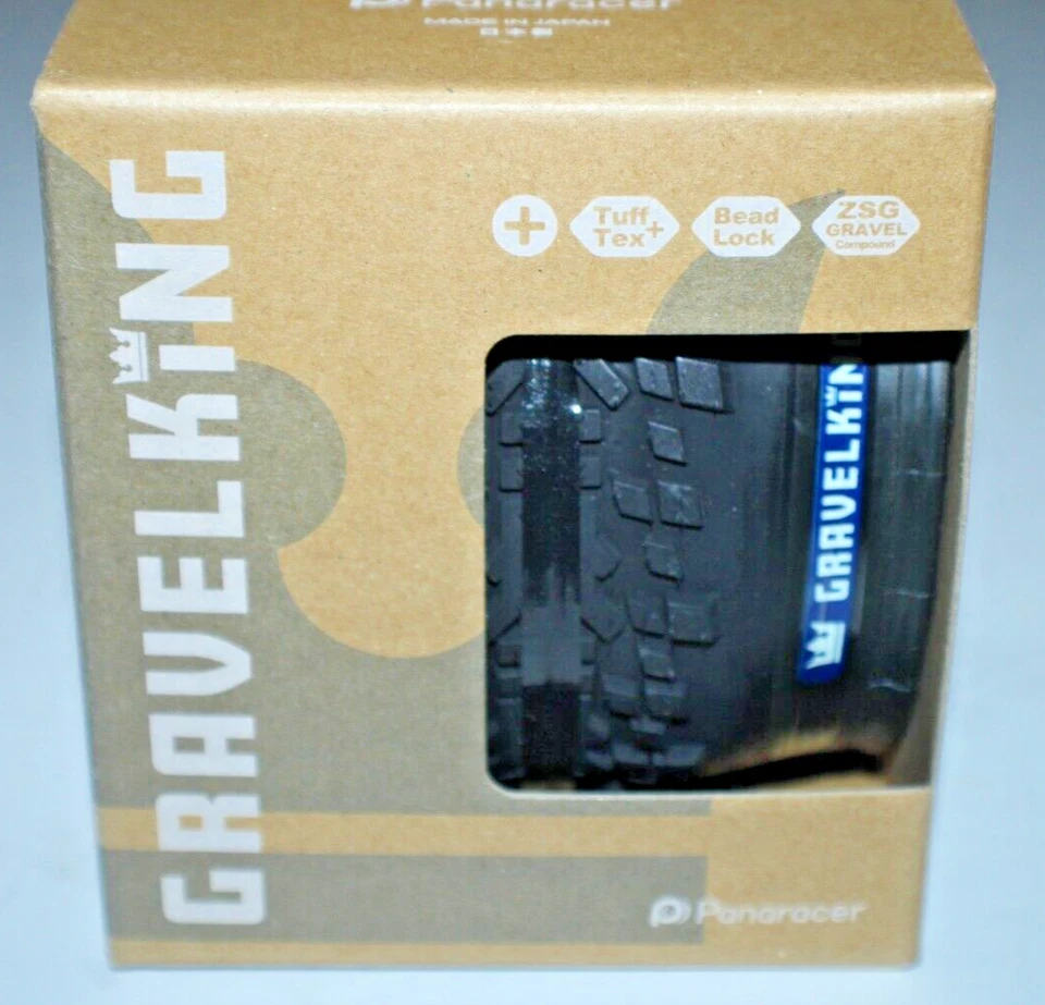 2024 Panaracer GravelKing X1+ 700x35 Black Tubeless Knobby Gravel Free Shipping! - Image 3 of 4