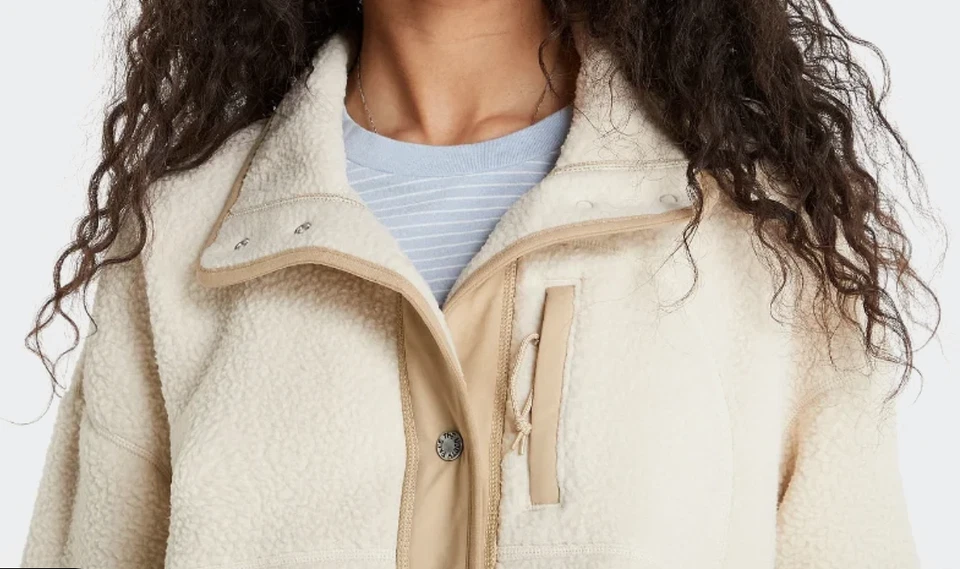 The North Face Women's Cragmont Fleece Jacket / BNWT / Bleached Sand / RRP £125 - Image 4 of 4