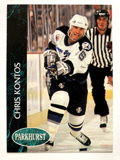 1992-93 Parkhurst  # 176 Chris Kontos  Lightning