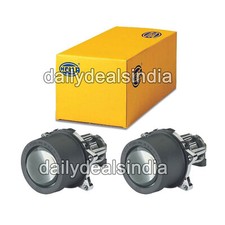 Hella 60mm High Beam Light Set 12v 65w Yellow Light For Retrofit Motorcycles