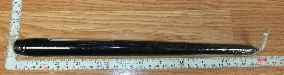 Lote de 12 velas cónicas Bougie Effile Candle-Lite EE. UU. 11,5" velas negras *LEER* Foto 4 de 4