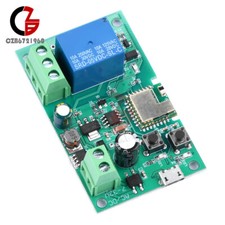 1-10PCS DC 5V-12V Self-lock Smart Switch WiFi Wireless Relay Module APP Control