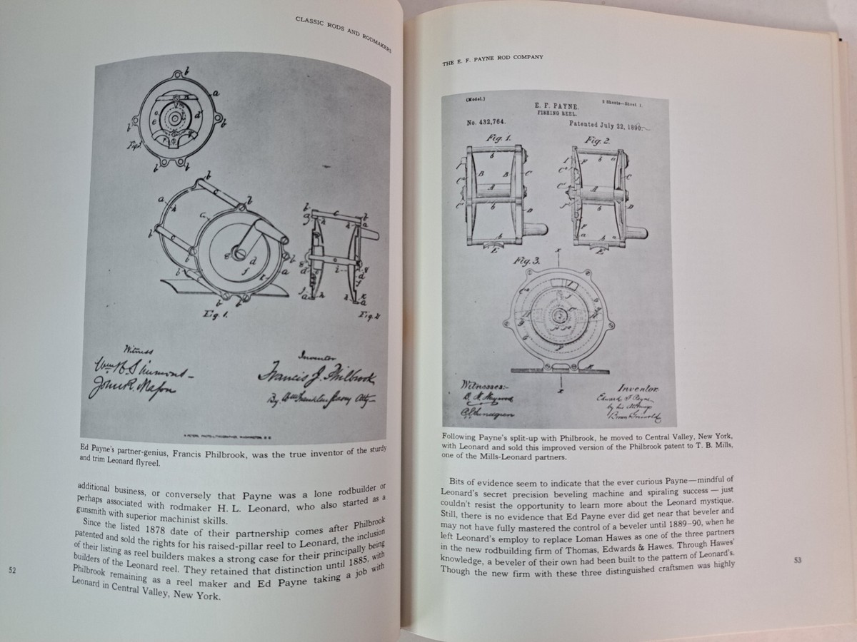 Classic Rods and Rodmakers Book & 1982 Catalog Martin Keane -Fly