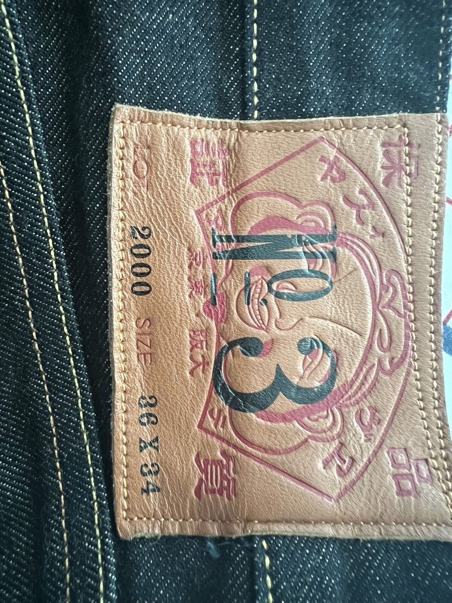 Mens EVISU Denim Jeans Size 36x34 Big Logo 2017 | eBay Mens EVISU Denim Jeans Size 36x34 Big Logo 2017 | eBay