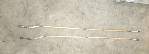 Bobcat 610 Skid Steer Boom Hydraulic Lines Set 2 Melroe Steel Hydraulic Lines
