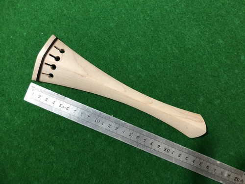 2x Cello tailpiece Hard Maple wood Fit 4/4 Cello Full Size cello parts - Picture 3 of 4