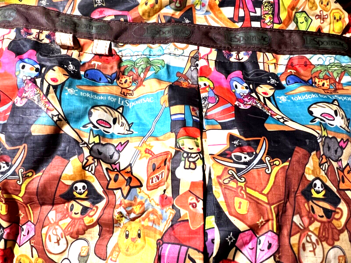 LeSportsac Tokidoki Corriere Pirate Collab, Shoulder Tote Bag