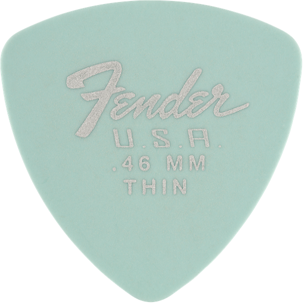 Fender Dura-Tone 346 Guitar Picks 12 Pack 46mm Daphne Blue