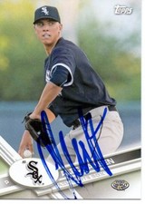 Alec Hansen Chicago White Sox 2017 Topps Pro Debut Signed Card
