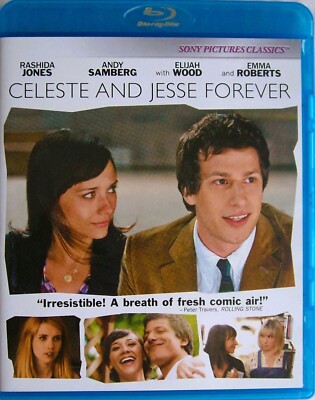 Celeste and Jesse Forever (Blu-ray, 2013, Sealed) Rashida Jones, Elijah Wood