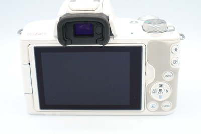 CANON EOS Kiss M Mirrorless Digital Camera Body-White | eBay