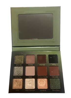 Violet Voss Eyeshadow Palette Olive You Forever 12 Shades Pressed Powder New