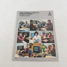 Vintage Atari Personal Computer Product Catalog 1981 Atari 400 800
