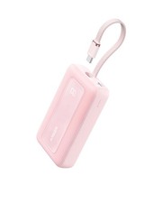 Anker Power Bank,10,000mAh 30W with USB-C Travel Essential 10000 MAh, Pink