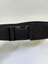 Black Nylon Belt w/ ITW Nexus Fastex SR 1 1/2 (1.5”) Fastener - Waist 47”