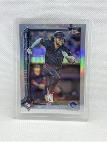 2025 Topps Chrome Bo Bichette Refractor Non Auto Blue Jays MLB Mint