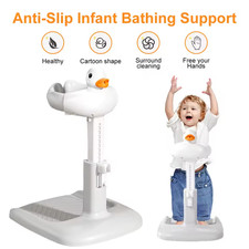 Baby Bath Stand Adjustable Non-Slip Shower Support for Toddlers Folding UK