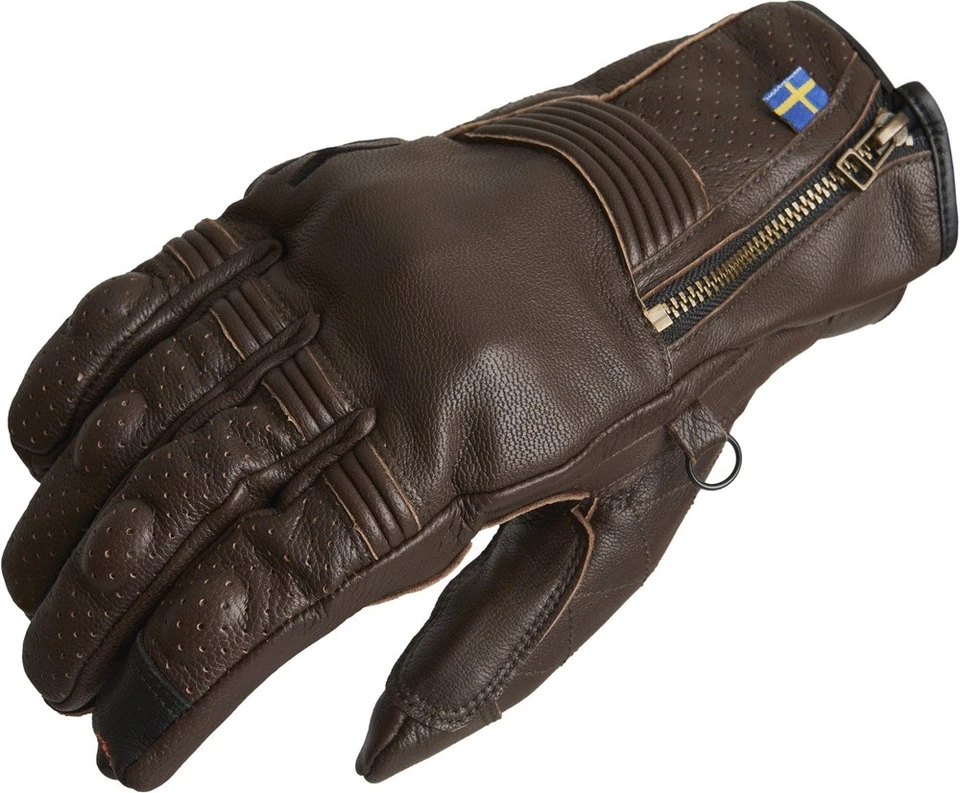 Halvarssons Motorrad Handschuhe Glove Hofors Brown 710-21110230 - Bild 1 von 1