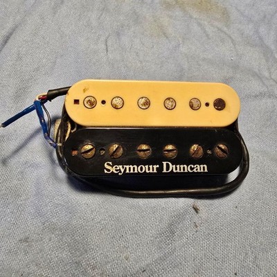 Seymour Duncan JBJ Hand-Wound Humbucker Metal Silver 80s Rare Exc Cond