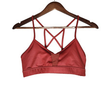 ALO YOGA Goddess Bra in Sunbaked Glossy Size XS