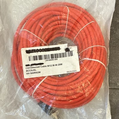 Balluff BCC0J5L M12 Ethernet Cable 20M M12-Male Connector Controller Platform