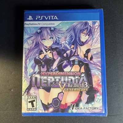 Hyperdimension Neptunia Rebirth 3 V Generation - Sony PS Vita - Brand New