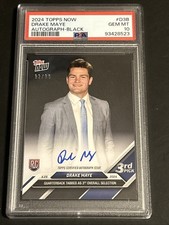2024 Topps Now Drake Mate #D3B On Card Auto RC Black /99