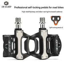 ENLEE Bicycle Flat/SPD Self-locking Pedals Cycling Cleat Sealed Bearing Pedal