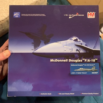 1:72 Hobby Master McDonnell Douglas FA18 Hornet J-5017 17 Staffer falcons Ha3527