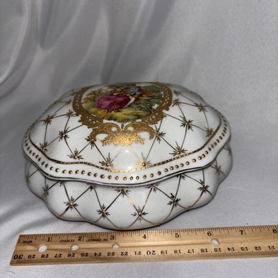 L.F. Limoges (P.R.C.) Fragonard Pieces--Reproduction