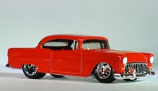 Hot Wheels Custom '55 Chevy Detailed Interior with Real Riders