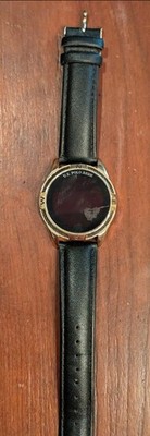 US Polo Assn Accutime Watch#US2252BU/0422 Leather Band + Stainless Steel Case