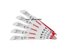Lame per sega a sciabola ghepardo VESSEL per metallo e ferro 24 denti spessor...
