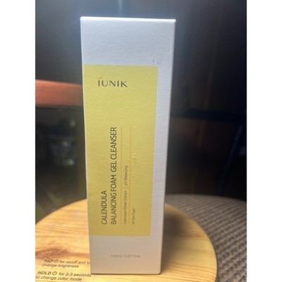 iUNIK Calendula Balancing Foam Gel Cleanser pH Balanced All Skin Types 150ml