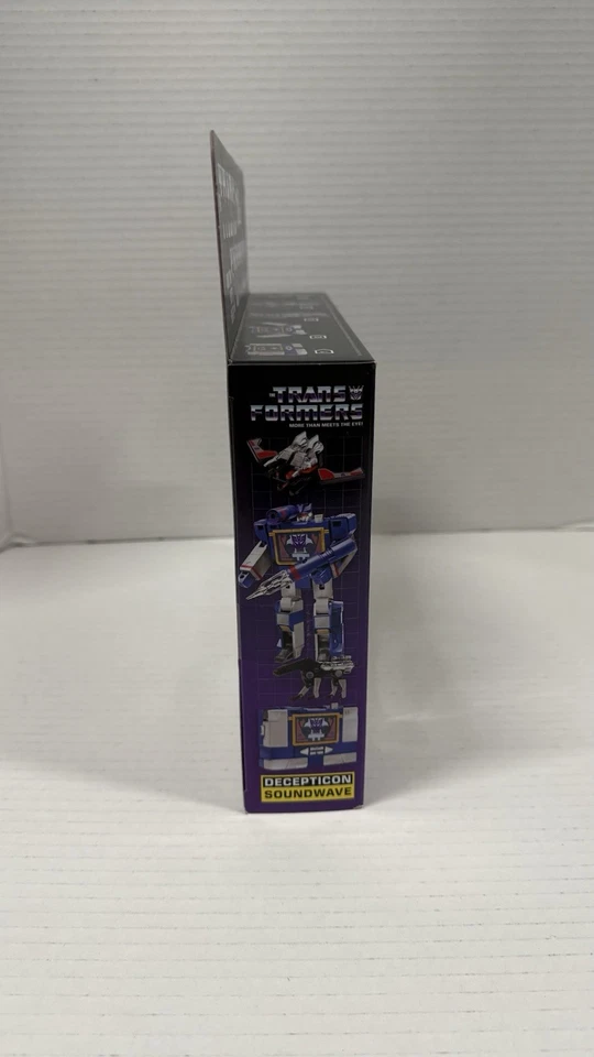 Soundwave, Laserbeak & Ravage Transformers 40 Aniversario Retro G1 Walmart Foto 2 de 4