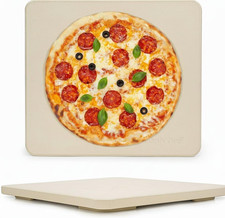 14"X16" Pizza Stone W/Heat Spiral &ndash; Cordierite, 2200&deg;F, Non-Crack