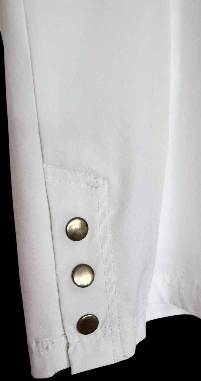 Ruby Rd Crop Pants Capris Snap Front Lined Elasti… - image 3