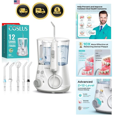 #ad Advanced Water Flosser for Teeth: 2 Modes amp; 12 Pressure Settings Electric Den... $98.99