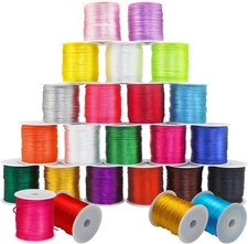 Rattail Trim Cord 656 Yards - Ideal for Braided Bracelets and Jewelry
