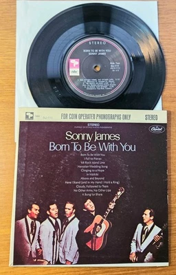 SONNY JAMES "Born To Be With You" US 60s EX 7" Stereo 33rpm 6-track EP Country - Bild 1 von 3