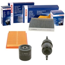 BOSCH FILTER INSPEKTIONSPAKET passend für FORD FIESTA 5 FUSION JU 60-100 PS