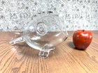 Vintage Blenko Art Glass Fish Vase Bowl Terrarium 9" MCM Mid Century