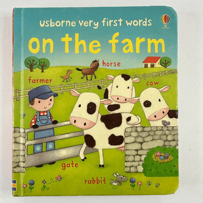 Usborne Very First Words-On the Farm book (Board Book)