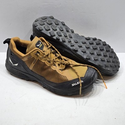 Salewa Pedroc PTX Powertex Tan Brown Trail Shoes US Men's 9.5 EU 42.5 *GREAT*